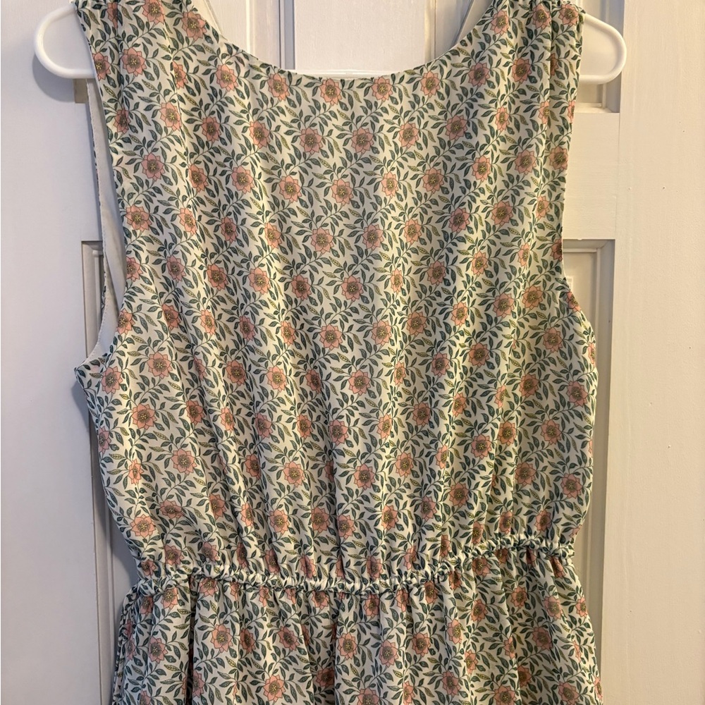 Max Studio Floral Layered Dress - Picture 5 of 6